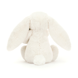 JELLYCAT | Knuffel Bashful Konijn met Kerstboom - Bunny with Christmas Tree - 18 x 9 cm