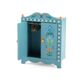 MOULIN ROTY | Houten poppen kledingkast - Les Minouchkas