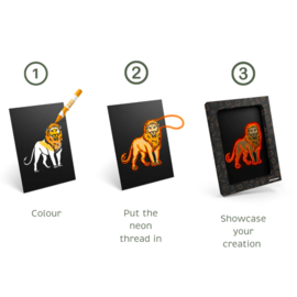 KIDYWOLF | Kidyneon knutselpakket dieren