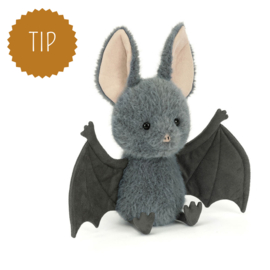 JELLYCAT | Knuffel vleermuis broox - 22 x 9 x 9 cm