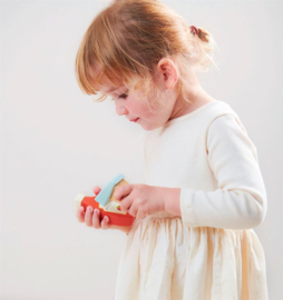 TENDER LEAF TOYS | Houten kassa met scanner