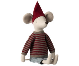 MAILEG | Knuffelmuis kerst maxi - 60 cm