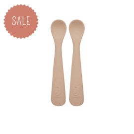 JOLLEIN | Siliconen lepels (2st) - Pale pink