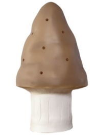 HEICO | Lamp paddenstoel chocolade - 28 cm