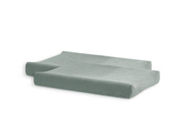 JOLLEIN | Aankleedkussenhoes badstof 50x70 cm - Ash Green (2Pack)