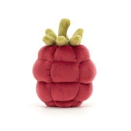 JELLYCAT | Knuffel fabulous fruit framboos - 8 x 8 x 6 cm
