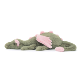 JELLYCAT | Knuffel draak Malachy - 12 x 14 x 50 cm