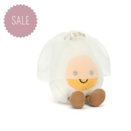 JELLYCAT | Amuseables knuffel ei bruid - 14 x 9 x 4 cm