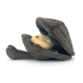 JELLYCAT | Amuseables knuffel mossel - 10 x 17 x 10 cm