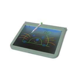 KIDYWOLF | Uitwisbare markeerstiften voor tekenbord Kidydraw pro - rgbo - 4 st