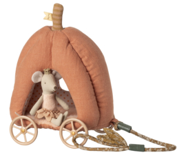 MAILEG | Poppenhuis koets - Pumpkin carriage - muis