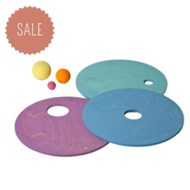 GRIMM'S x STAPELSTEIN | Rolling discs set - cool pastel