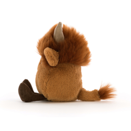 JELLYCAT | Amuseabean Hooglandse Koe - Highland Cow - 10 x 9 cm