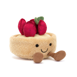 JELLYCAT | Amuseables knuffel aardbeientaartje