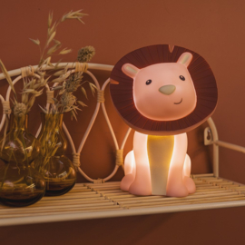 ATELIER PIERRE JUNIOR | Nachtlamp Hakuna Leeuw magnolia (oplaadbaar)