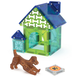 Magna-Tiles | Magnetische tegels dog house - 13st