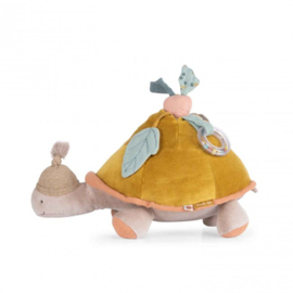 MOULIN ROTY | Activiteitenknuffel schildpad - Trois petits lapins