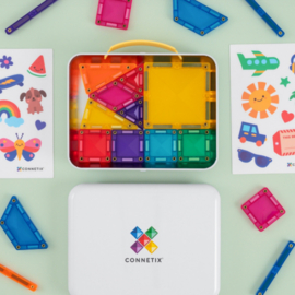 CONNETIX TILES | Magnetische tegels - travel mini pack - 32 stuks