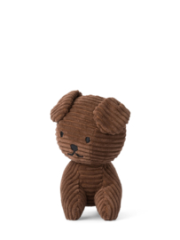 NIJNTJE | Knuffelhond Snuffie Corduroy bruin 21 cm - Snuffy Corduroy brown