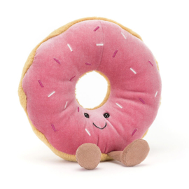 JELLYCAT | Amuseable Knuffel Donut - Amuseable Doughnut - 18 x 17 cm
