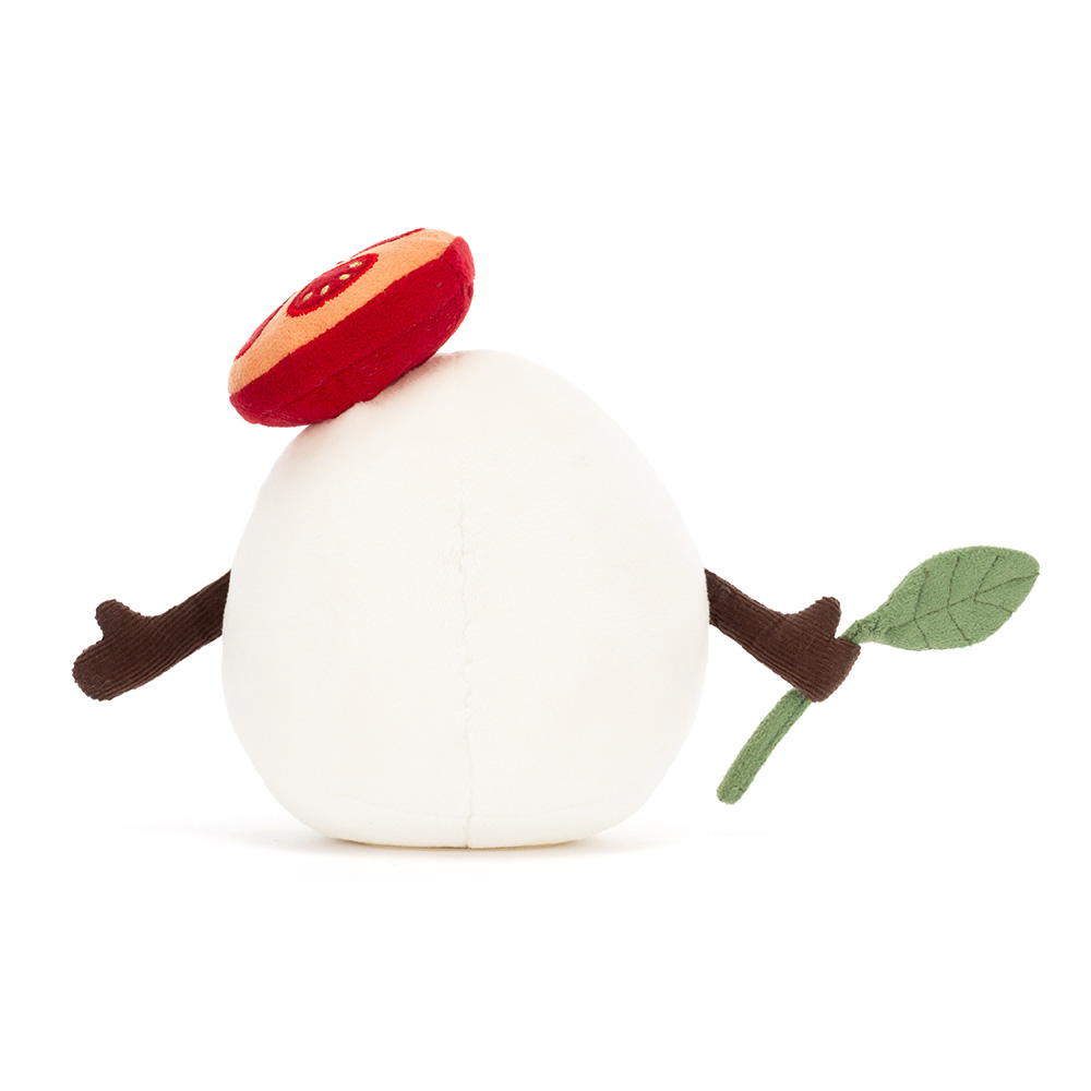 JELLYCAT | Amuseables knuffel mozzarella - 14 x10 x 9 cm
