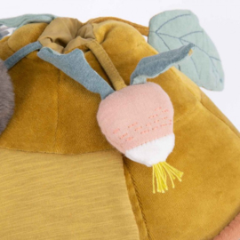 MOULIN ROTY | Activiteitenknuffel schildpad - Trois petits lapins