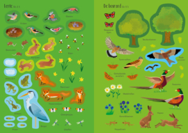USBORNE | Mijn eerste stickerboek het bos
