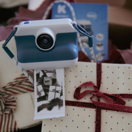 KIDYWOLF | Kindercamera met thermische printer - k-print - blauw