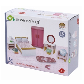 TENDER LEAF TOYS | Poppenhuis meubels slaapkamer