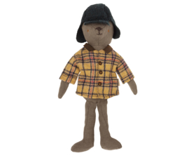 MAILEG | Teddy kleding - houthakkers jas & hoed - vader