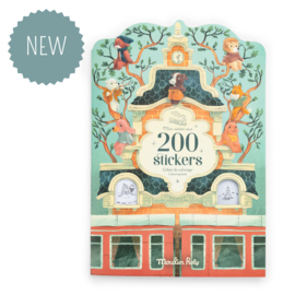 MOULIN ROTY | Kleurboek met stickers - La Bande à Jojo