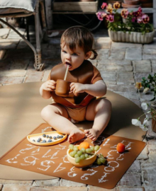 BY LILLE VILDE | Knutselmat en placemat nummers - Cacao