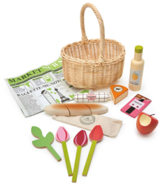 TENDER LEAF TOYS | Winkelmand met boodschappen