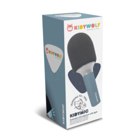KIDYWOLF | Kidymic karaoke microfoon - blauw