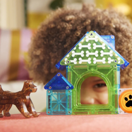 Magna-Tiles | Magnetische tegels dog house - 13st