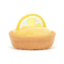 JELLYCAT | Amuseables knuffel citroentaartje - 11 x 11 x 10 cm