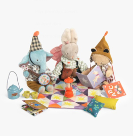 MOULIN ROTY | Knuffel olifant Pablo in doosje - Les Minouchkas