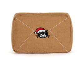 JELLYCAT | Amuseables knuffel brief aan de kerstman - 15  x 18 x 5 cm
