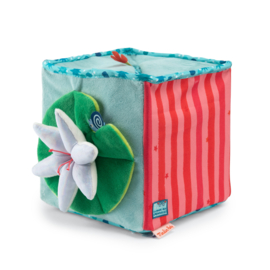 MOULIN ROTY |  Activiteitenkubus met rammelaars - La mara aux grenouilles