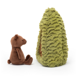 JELLYCAT | Knuffel Beer & Boom - Forest Fauna Bear - 19 x 14 cm