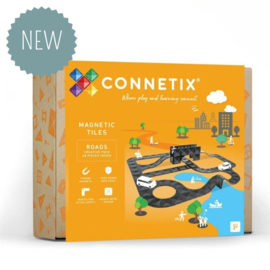 CONNETIX TILES | Creative Roads - magnetische tegels - 48 stuks