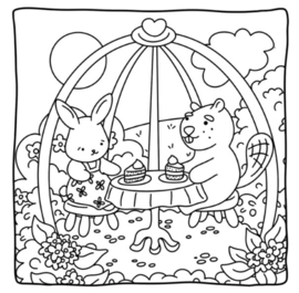 REBO | Kleurboek cozy garden joy