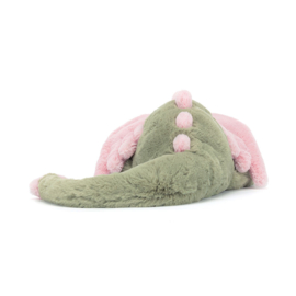 JELLYCAT | Knuffel draak Malachy - 12 x 14 x 50 cm
