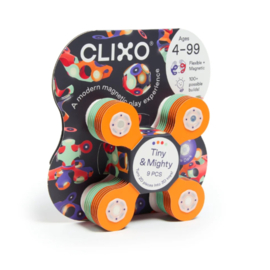 CLIXO | Magnetisch constructiespeelgoed - tiny & mighty - space - 9st