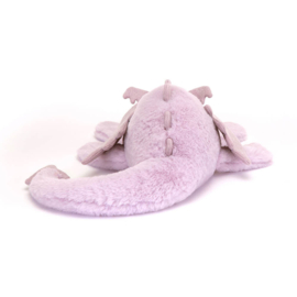 JELLYCAT | Knuffel draak lila - 12 x 14 x 50 cm
