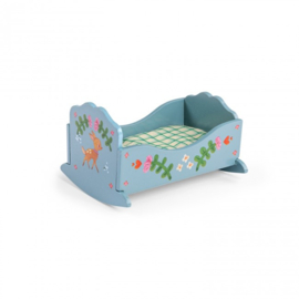 MOULIN ROTY | Houten poppen wiegje - Les Minouchkas