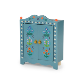 MOULIN ROTY | Houten poppen kledingkast - Les Minouchkas