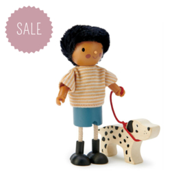 TENDER LEAF TOYS | Poppenhuis popje mr Forrester & hond