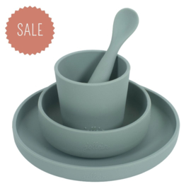 JOLLEIN | Kinderservies - siliconen Ash Green