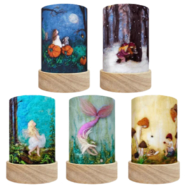 TOVERLUX | Lantaarn silhouet seizoenen - 5 st